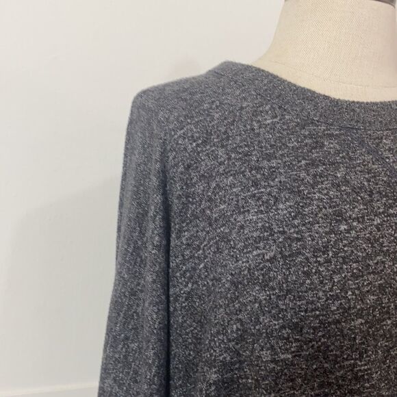 Arie Soft Grey Light Weight Marbled Sweater - Picture 2 of 5